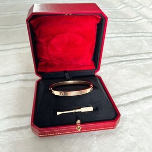 Cartier LOVE Bracelet 18K rose gold